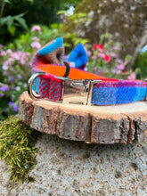Load image into Gallery viewer, KENNEDY Harris Tweed® Dog Collar & Bow