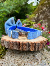 Load image into Gallery viewer, TAYLOR Harris Tweed® Dog Collar &amp; Bow
